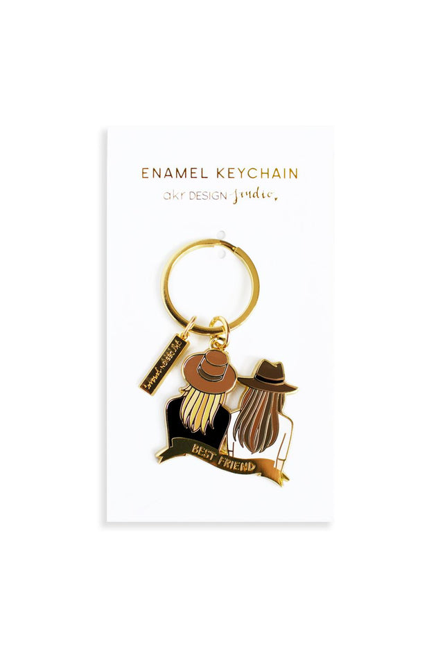Best Friend Keychain