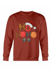 S / Antque Cherry Red / Gildan Crewneck Sweatshirt