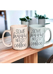 Blue / Some Bunny Needs Coffee / Handle CRACK-See Video